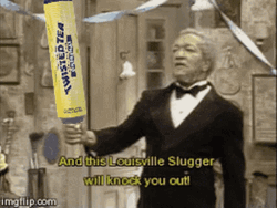 Twisted Tea Long Bat GIF