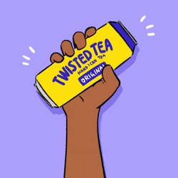 Twisted Tea Stand Up Against Hate GIF