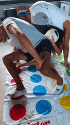 Twister Game Twisted Poses Fun Game GIF