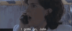 Twister Jami Gertz Phone Call Bye GIF