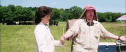 Twister Jamie Gertz Philip Seymour Hoffman Strolling GIF