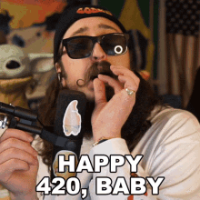 Twitch Streamer Stefan GodKu Lubomirski Happy 420  GIF