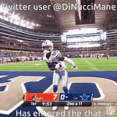Twitter User @Dinuccimane Entered Chat Watching Football GIF