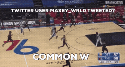 Twitter User Maxey Wrld Tweets About 76Ers GIF