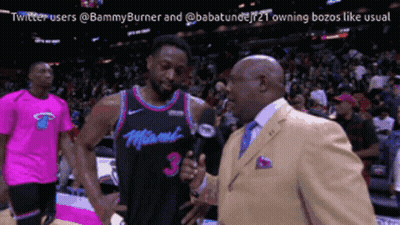 Twitter Users @Bammyburner And @Babatundejr21 Owning Bozos GIF