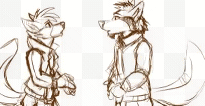 Two Animals Hugging Pocketpaws GIF