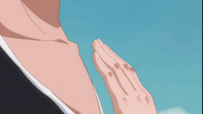 Two Anime Characters Are Standing Next To Each Other And One Of Them Is Holding The Other 'S Hand . GIF