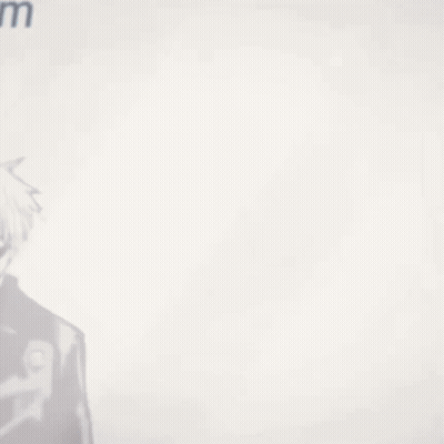 Two Anime Characters Are Standing Next To Each Other With The Words " Me " In The Background GIF