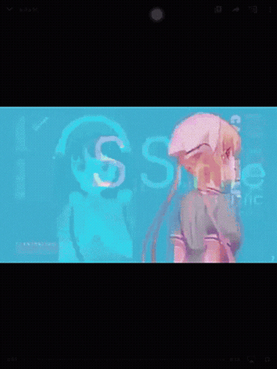 Two Anime Characters Lying On Grass With SRV GIF