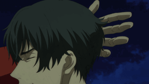 Two Anime Characters Standing Next To Each Other With One Saying That 'S A Fine Coat Of Fur .. GIF