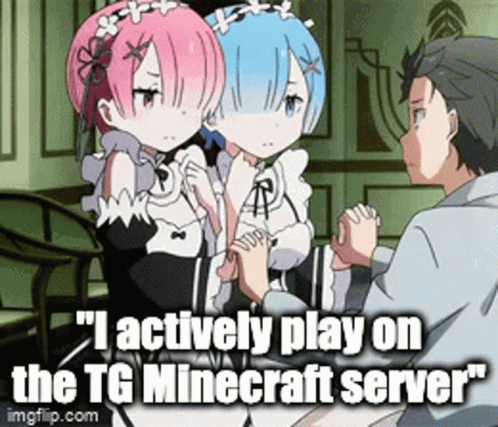 Two Anime Girls Are Sitting Next To Each Other And A Man Is Kneeling Down In Front Of Them . GIF