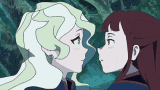 Two Anime Girls Beso GIF