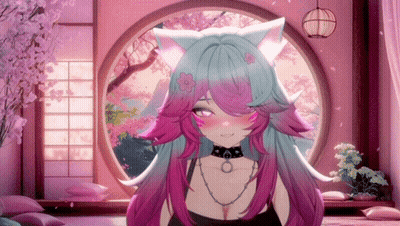 Two Anime Girls Hugging In Front Of Calendar GIF