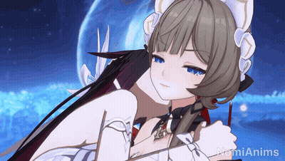Two Anime Girls Hugging With Nomianims GIF