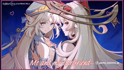 Two Anime Girls Me And My Girlfriend GIF