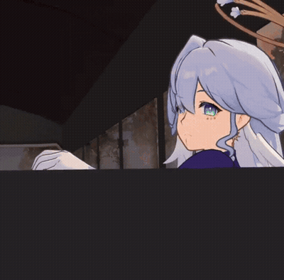 Two Anime Girls With Random Friend GIF