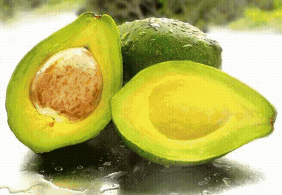 Two Avocados Cut In Half GIF