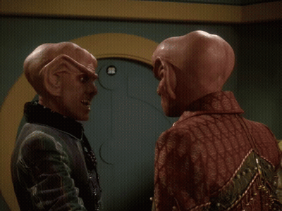 Two Bald Men Are Standing Next To Each Other And The Words Now Back In The Closet Where You Belong GIF