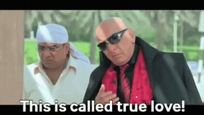 Two Bald Men One In Sunglasses And Red Shirt GIF