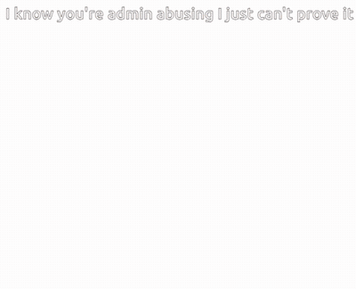 Two Bald Men Saying I Know You're Admin Abusing GIF