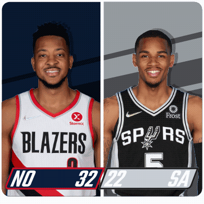 Two Basketball Players Number 32 GIF