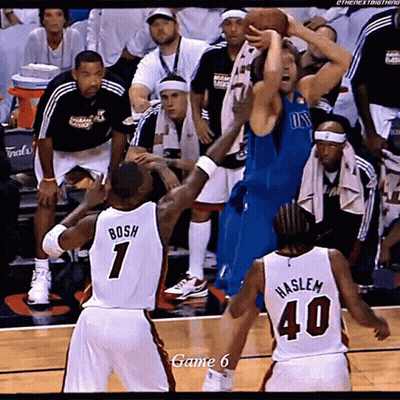 Two Basketball Players One With Number 40 GIF