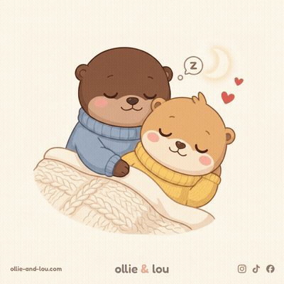 Two Bears Sleeping Ollie And Lou GIF