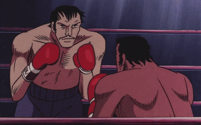 Two Boxers In A Ring GIF