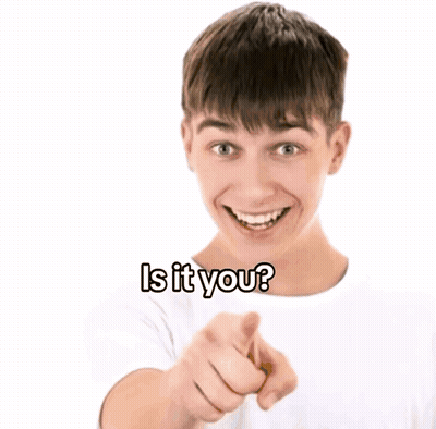 Two Boys Are Giving Each Other A High Five With The Words Say It 'S Us Behind Them GIF