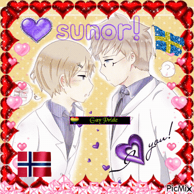Two Boys Sunor Gay Pride GIF
