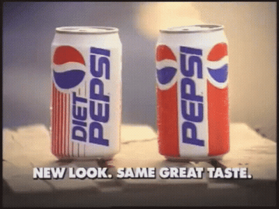 Two Cans of Diet Pepsi