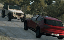 Two Cars Crash Accident GIF