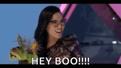 Two Cartoon Cats Sending You Some Sugar Boo GIF
