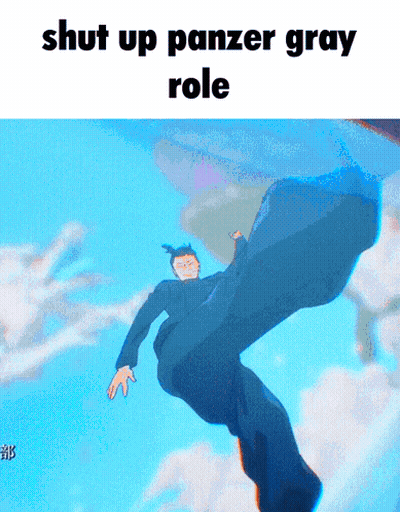 Two Cartoon Cats Standing Together GIF