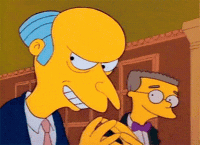 Two Cartoon Characters Are Standing Next To Each Other And One Has Glasses GIF