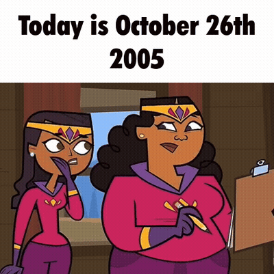 Two Cartoon Characters October 26 2005 GIF