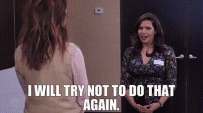 Two Cartoon Characters Saying No You Stop It GIF