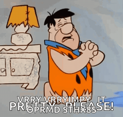 Two Cartoon Characters Sitting One Surprised GIF