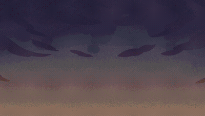Two Cartoon Characters Standing Next To Each Other GIF
