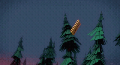 Two Cartoon Characters Wearing Glasses GIF