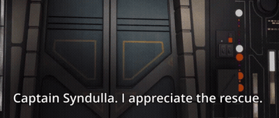 Two Cartoon Characters With Captain Syndulla GIF