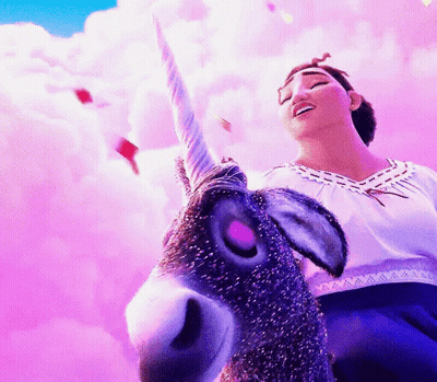 Two Cartoon Girls Dancing In Courtyard GIF