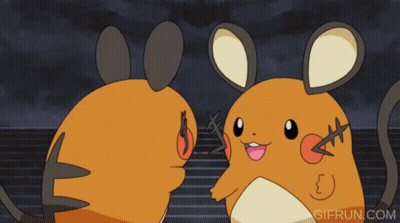 Two Cartoon Mice GIF