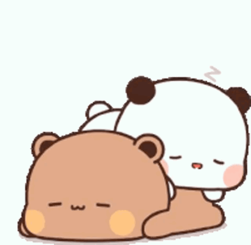 Two Cats Hugging With I Wuv U Daddy GIF