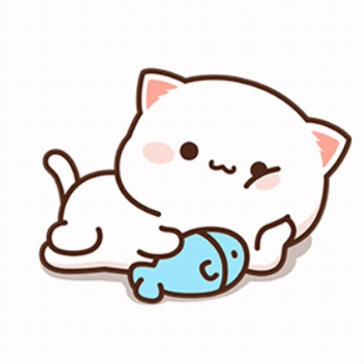 Two Cats Wearing Party Hats Dancing GIF