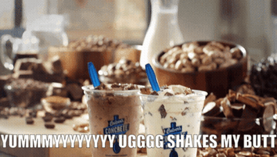 Two Cups Of Ice Cream Yummy GIF