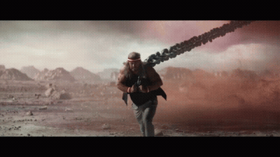 Two Dragons Fighting With Lightning GIF