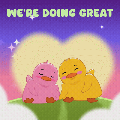 Two Ducks Doing Great GIF