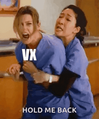 Two Female Nurses Hugging GIF