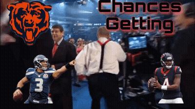 Two Football Players Chances Getting Behind Them GIF